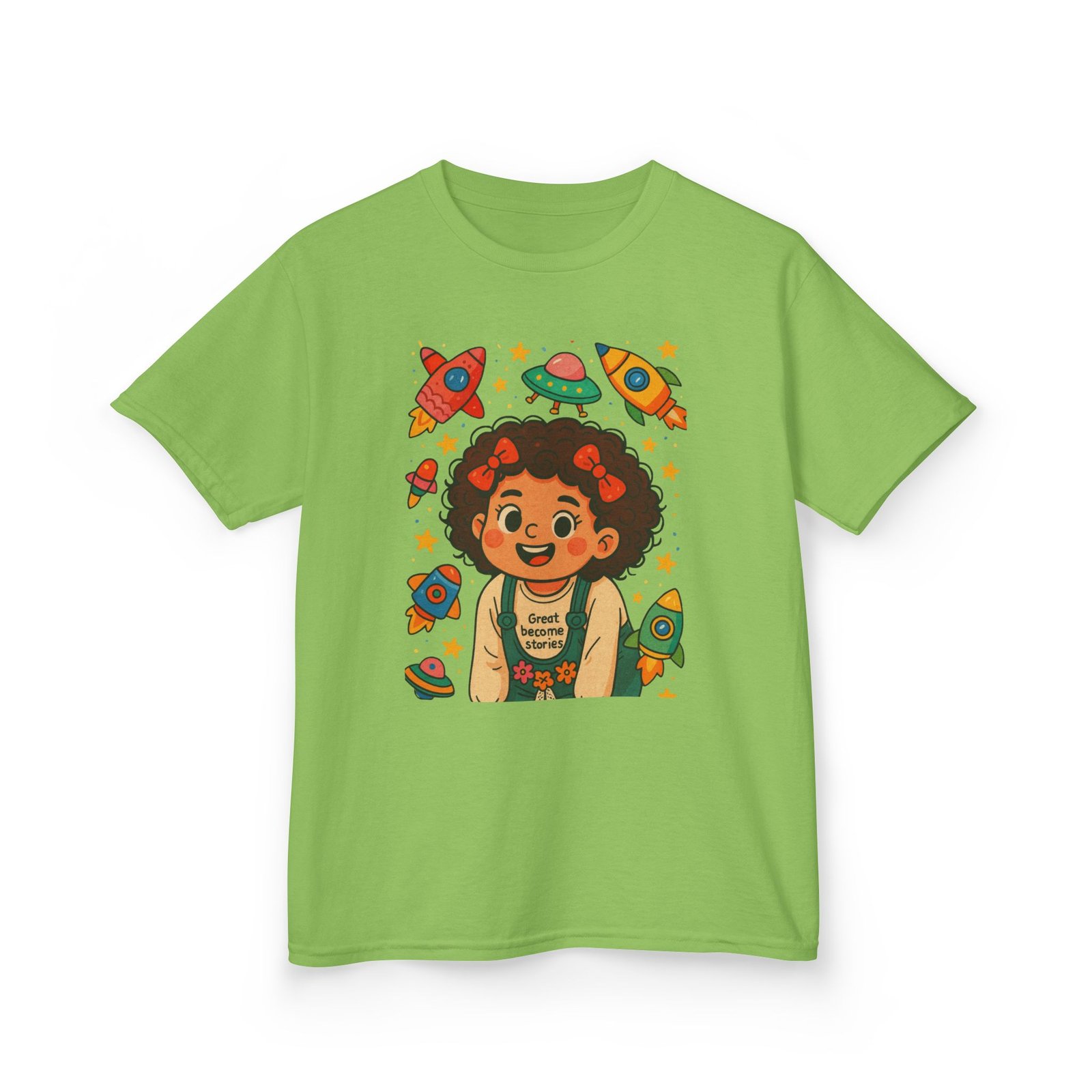 Kids Space Adventure Tee, Cute Kids T-Shirt, Fun Summer Shirt, Gift for Kids, Playful Children's Apparel