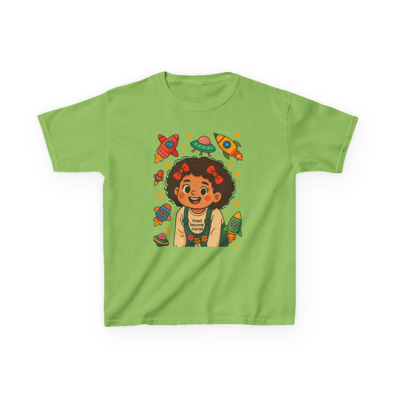 Kids Space Adventure Tee, Cute Kids T-Shirt, Fun Summer Shirt, Gift for Kids, Playful Children's Apparel