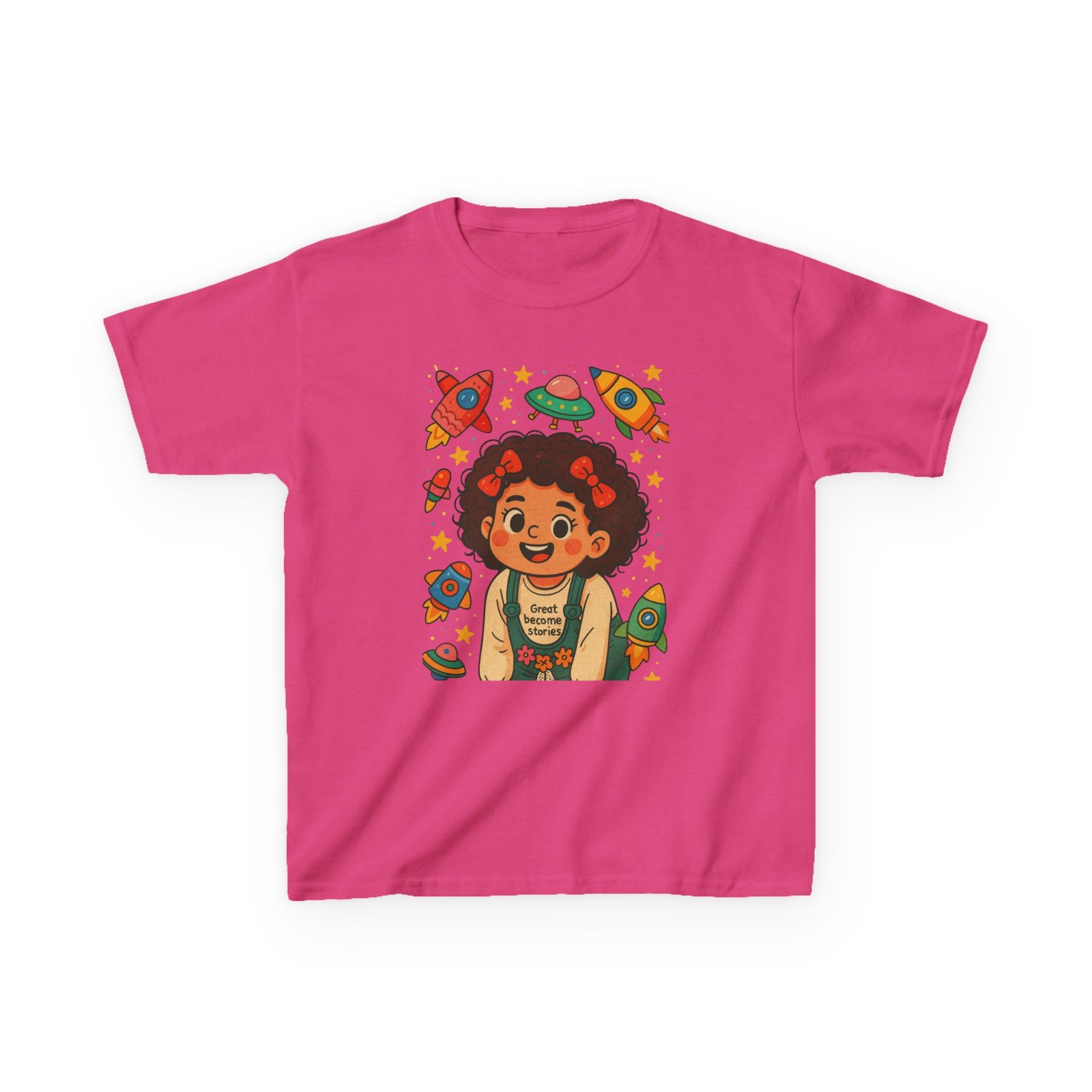 Kids Space Adventure Tee, Cute Kids T-Shirt, Fun Summer Shirt, Gift for Kids, Playful Children's Apparel